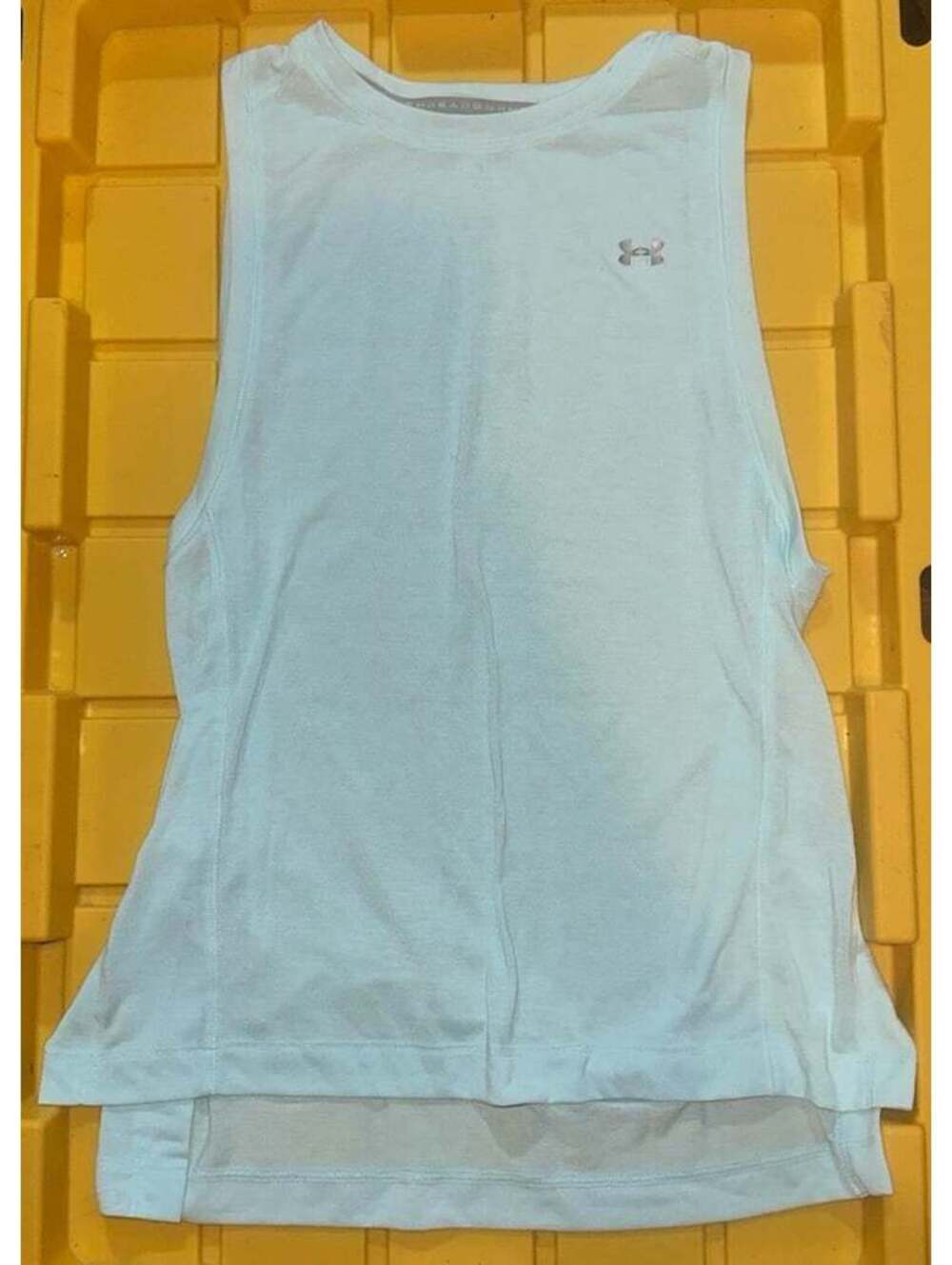 Under Armour light blue tank top size medium